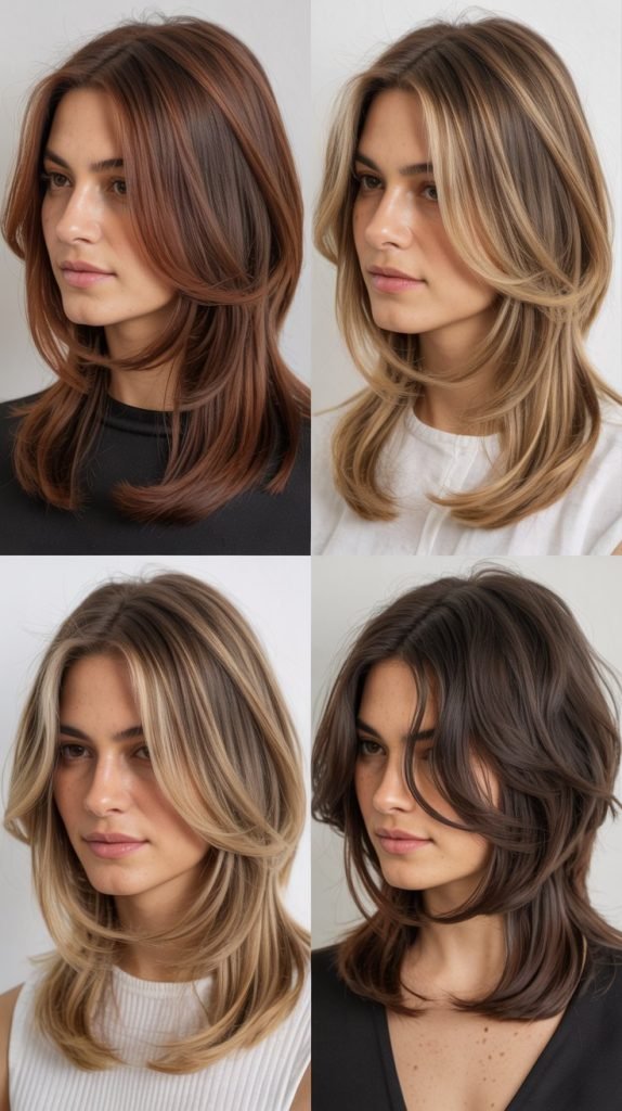 Long Bob With V-Shaped Front Layers