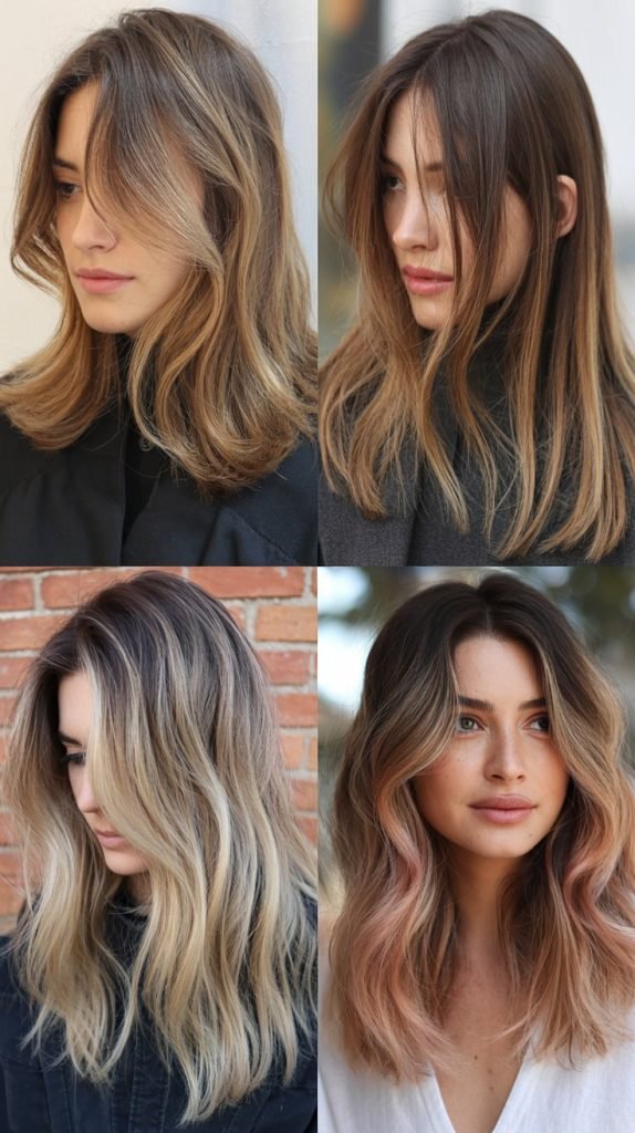  Bob with Balayage Highlights
