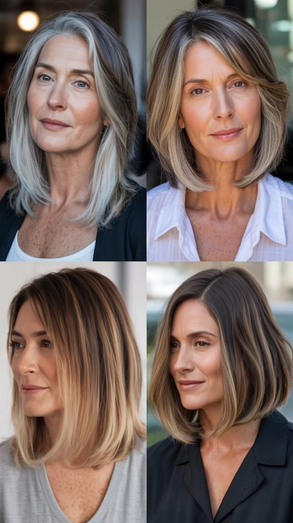 Chin-Length Cut with Ombre