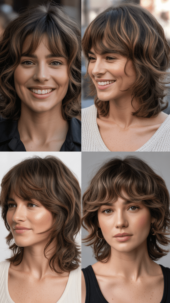 Lived-In Shag With Piecey Curtain Bangs