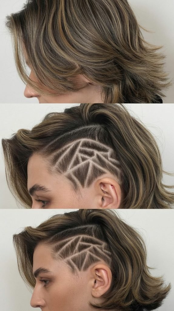 Layered Cut With Undercut Detail