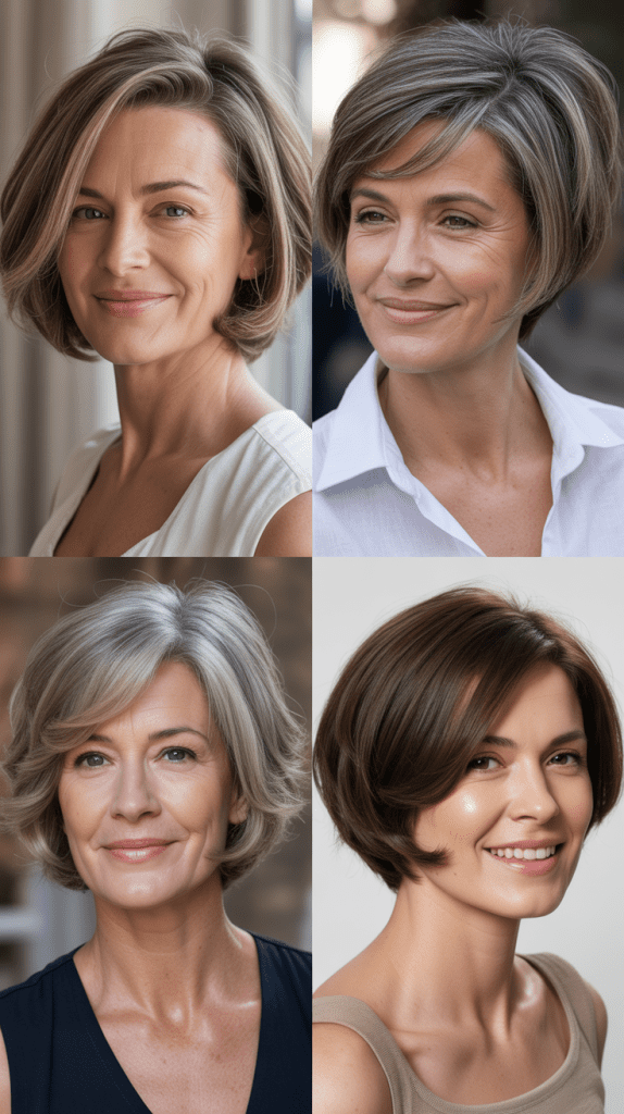 Rounded Bob with Internal Layers