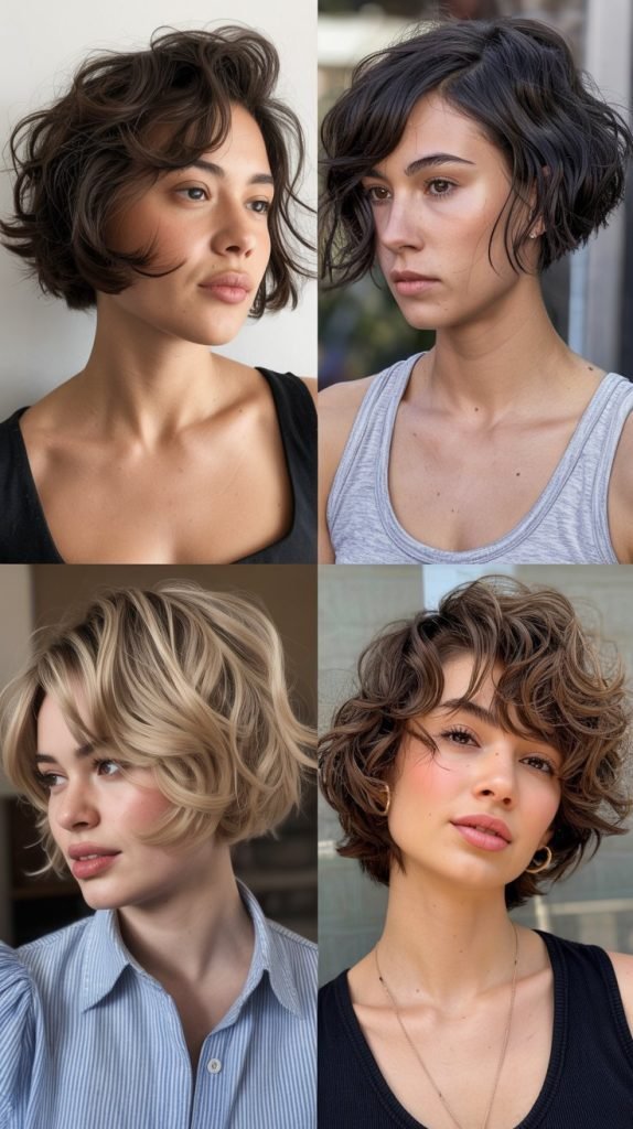 Messy Textured Bob