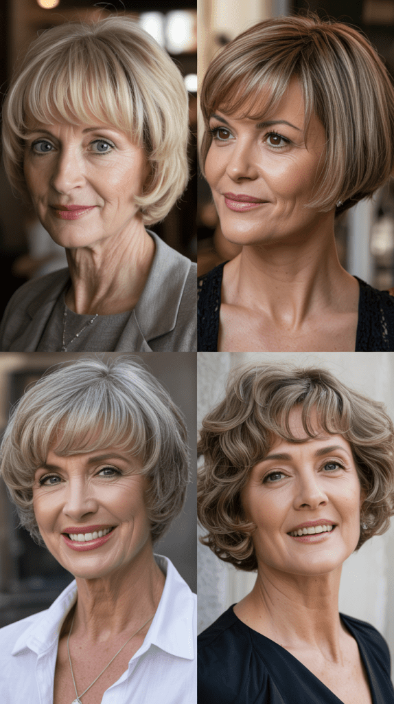 Graduated Bob with Bangs