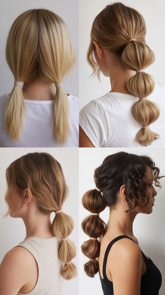The Bubble Ponytail