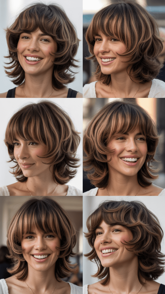 Maximalist Shag With Bold Statement Bangs