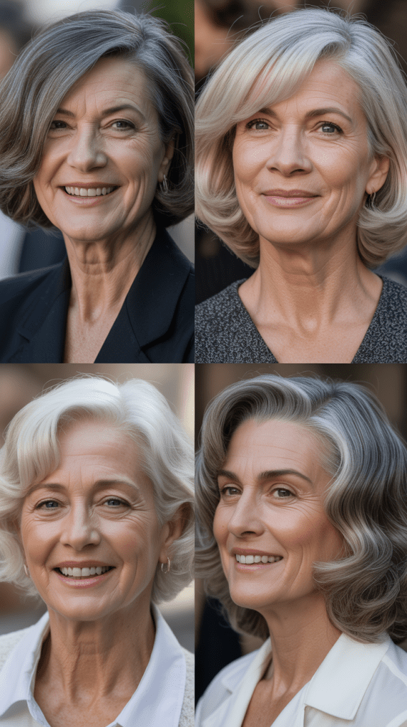 Collarbone-Length Cut with Deep Side Part