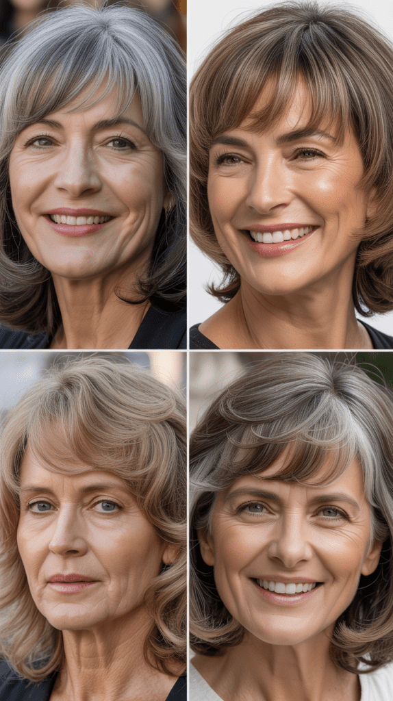 Blunt-Cut Wispy Bangs