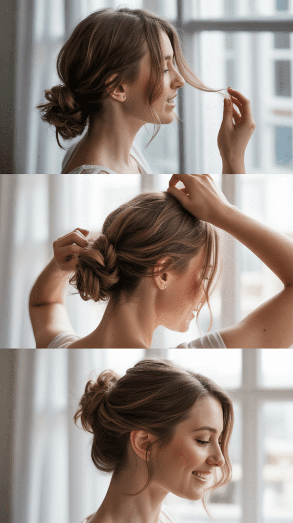 Messy French Twist