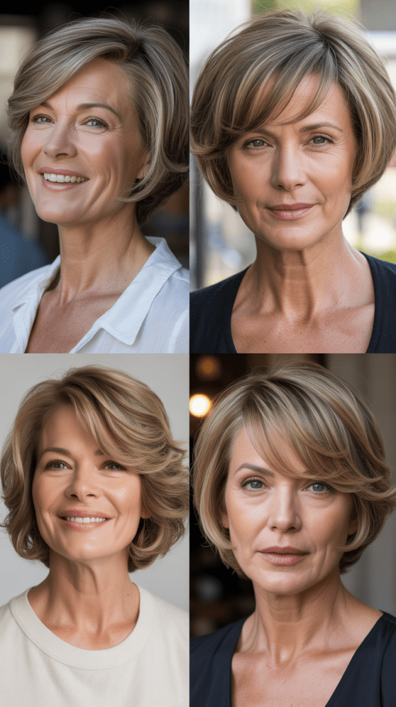 Feathered Bob with Lift