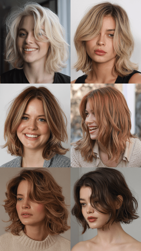 Tousled Long Bob