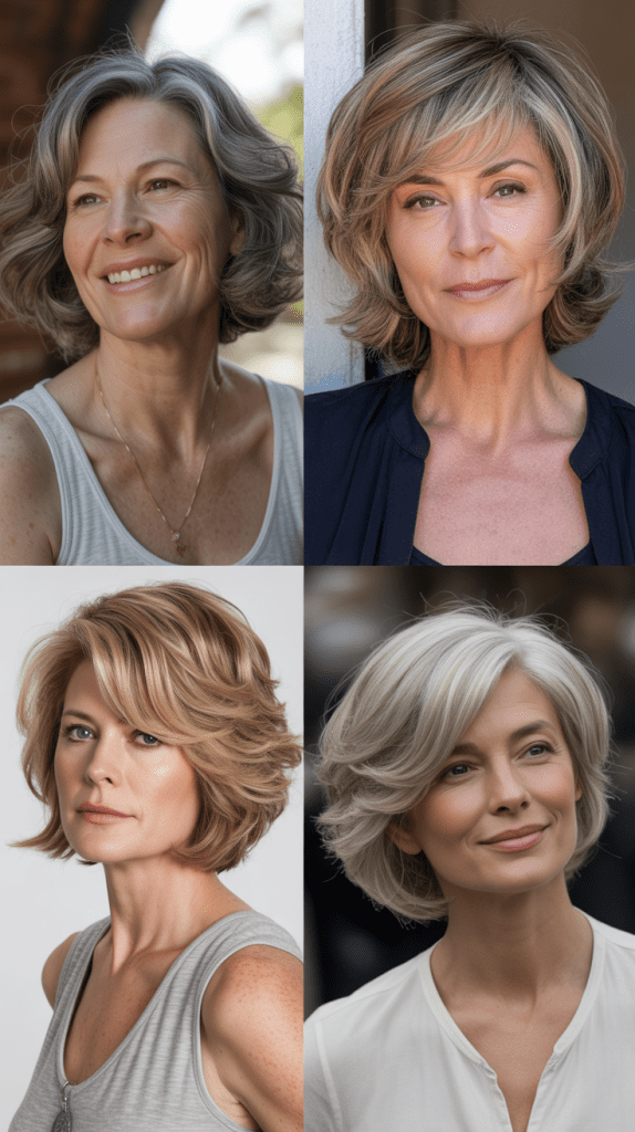 Textured Layered Bob