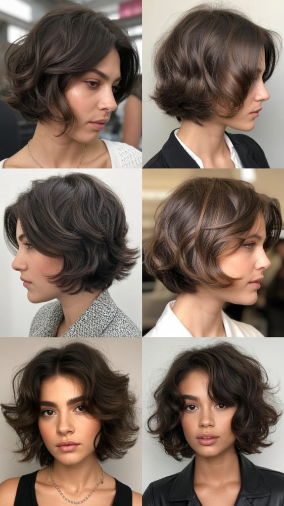  Choppy Graduated Bob with Piecey Texture