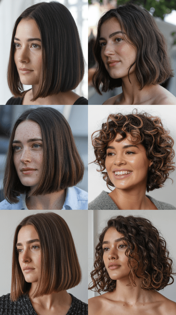 Natural Air-Dried Long Bob