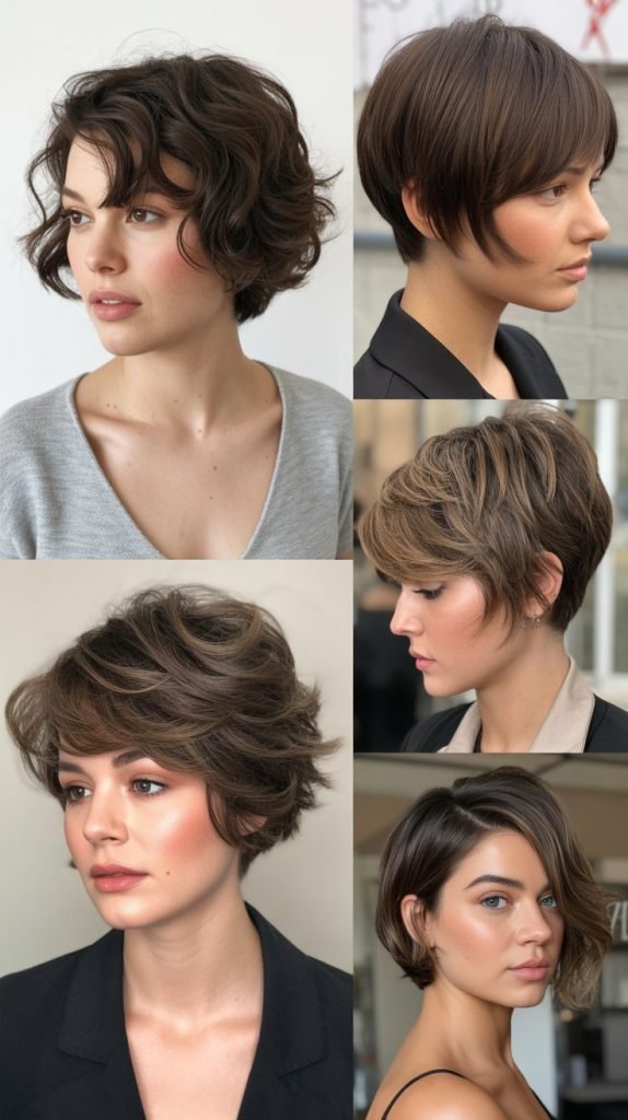 . Textured Pixie-Bob Graduation