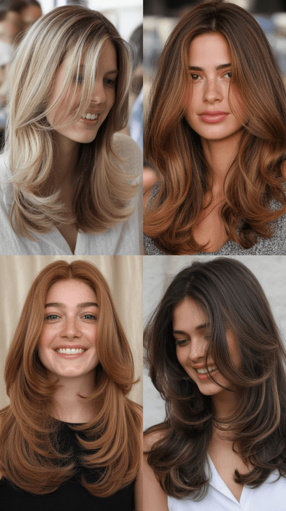 Flowing Layers with Movement