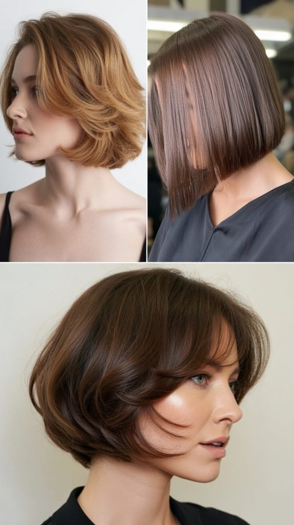  Layered Bob with Soft Waves