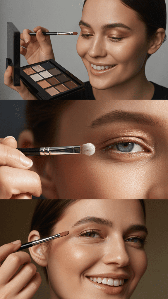 Avoid Shimmer on the Entire Lid