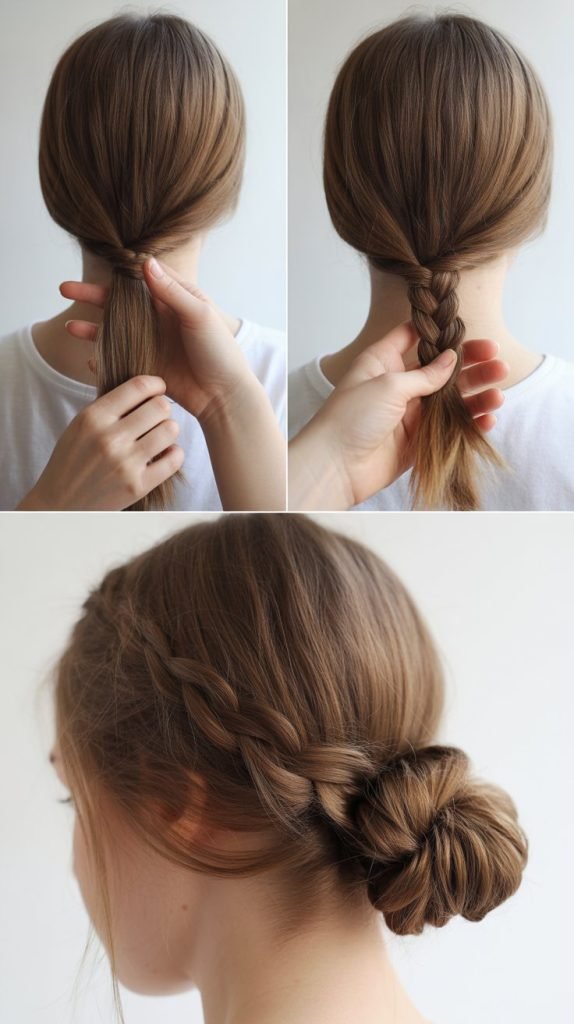 The Braided Wrap Bun