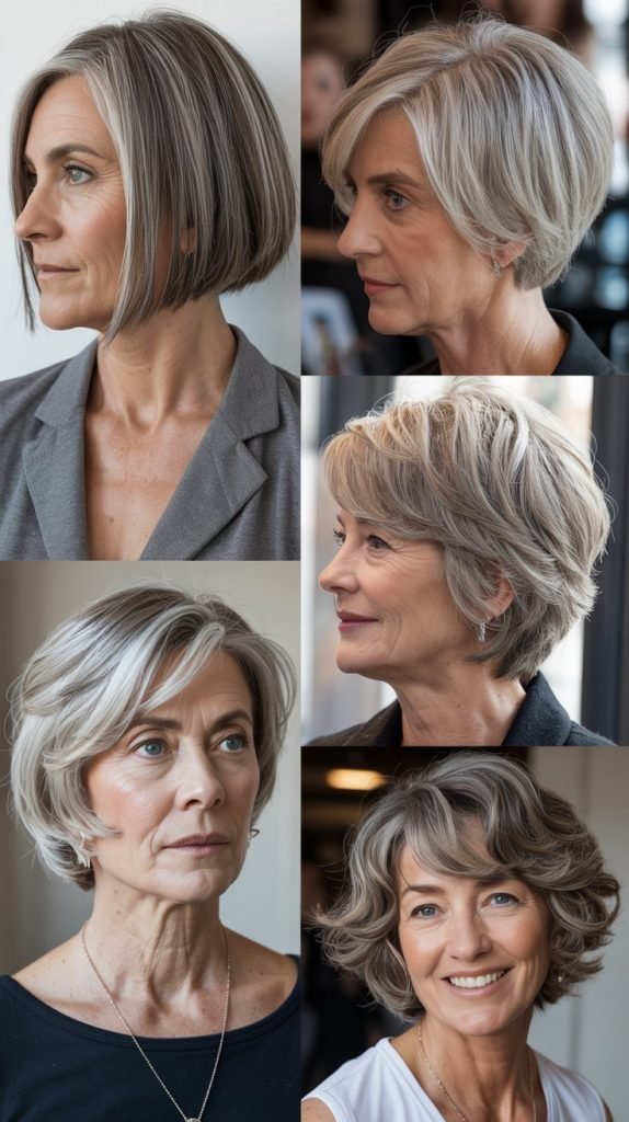 Chin-Length Cut with Razored Edges