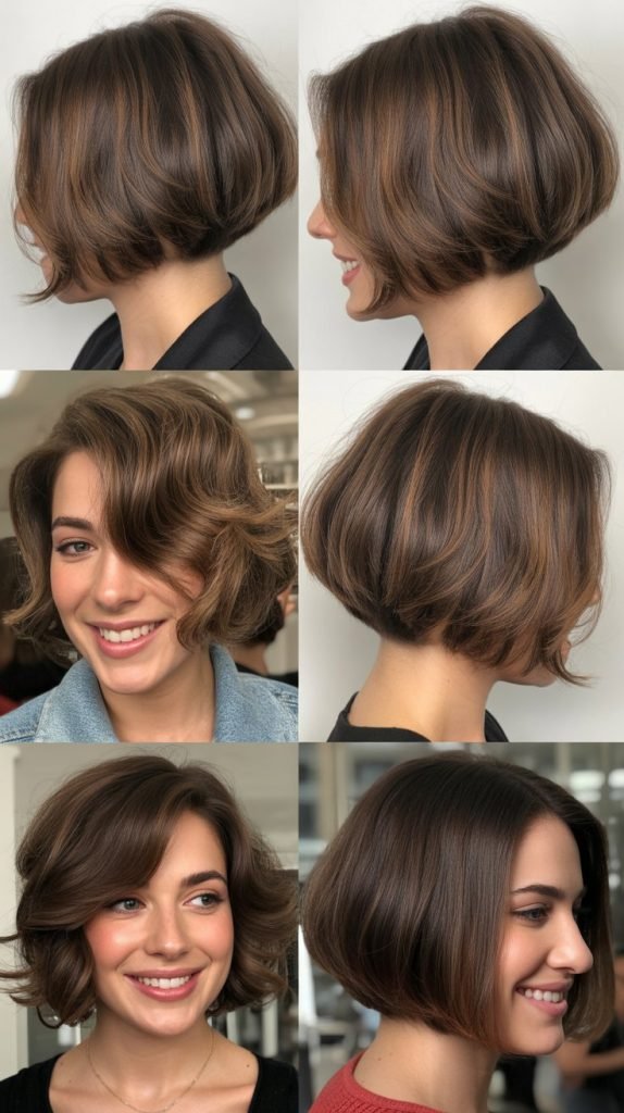 Graduated Bob with Waves