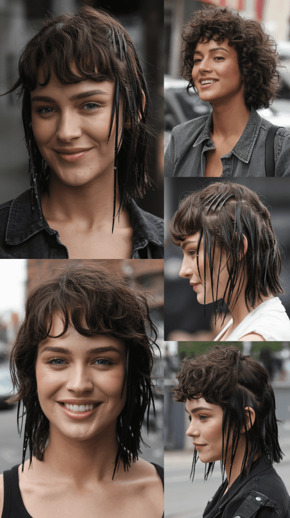 Long Bob with Shattered Bangs