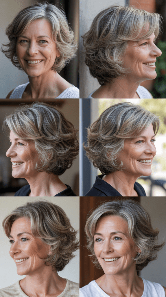 Tousled Layered Bob