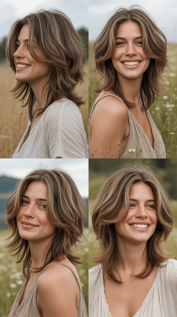 Textured Layered Ends