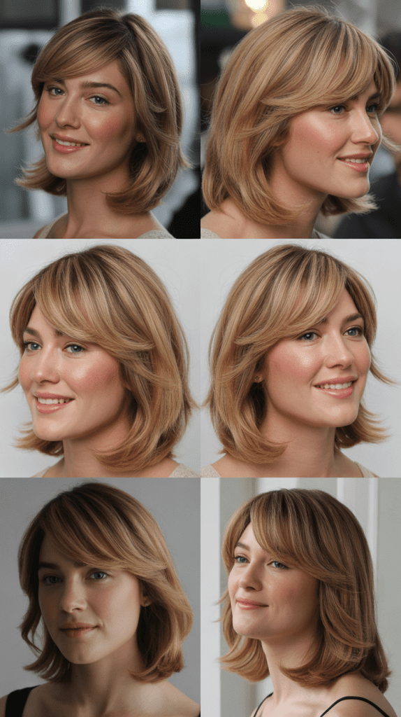 Layered Cut With Side Bangs