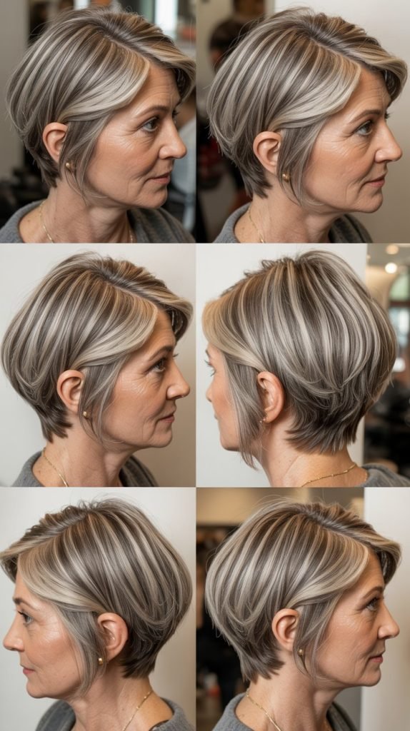 Inverted Bob with Dramatic Angle