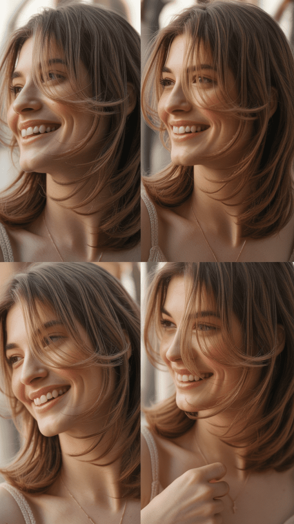 Face-Framing Highlights With Layers