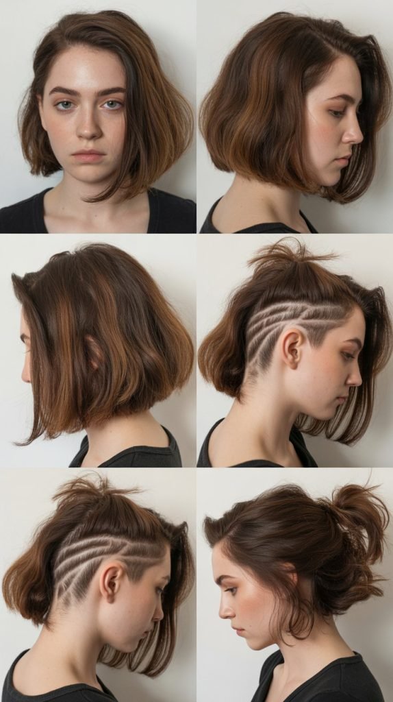 Disconnected Bob with Undercut