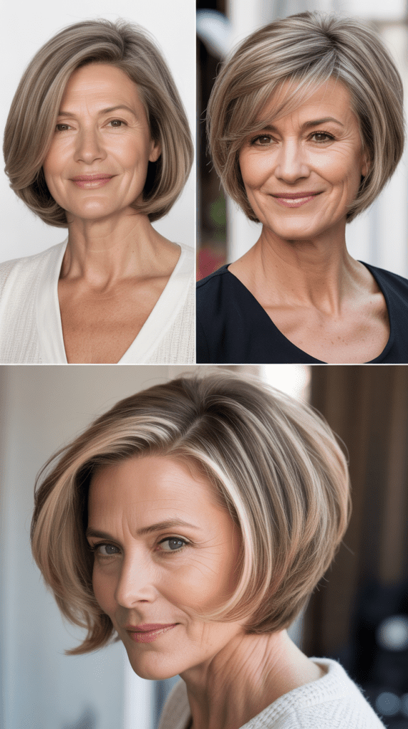 Volumized Bob with Root Lift