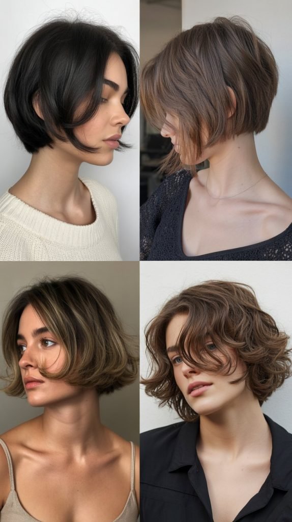 Razored Bob for Soft Edges