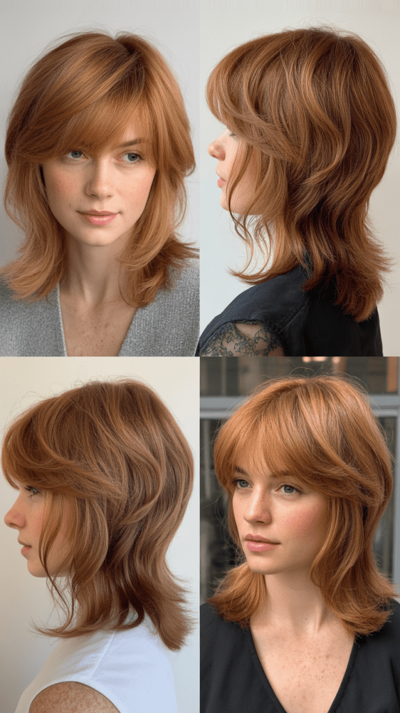 Butterfly Layers with Wispy Fringe