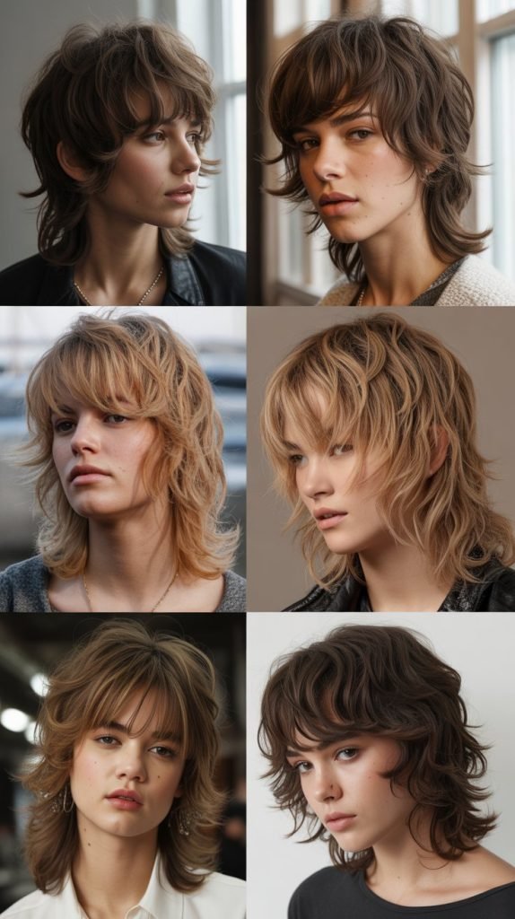 Shaggy Layers with Textured Ends