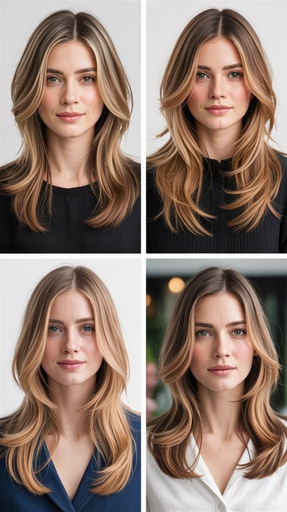 . Graduated Long Layers