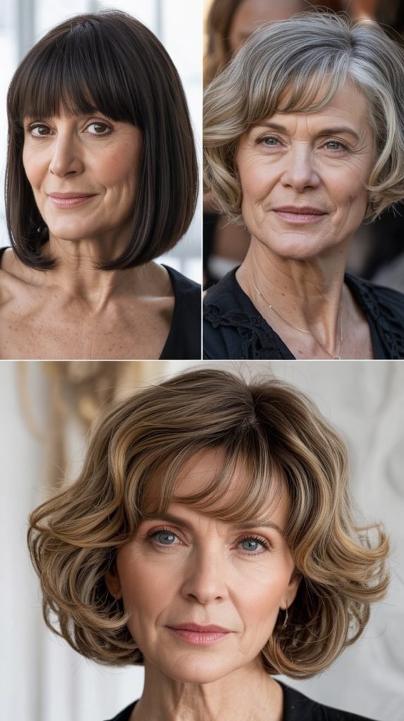 Chin-Length Cut with Bangs