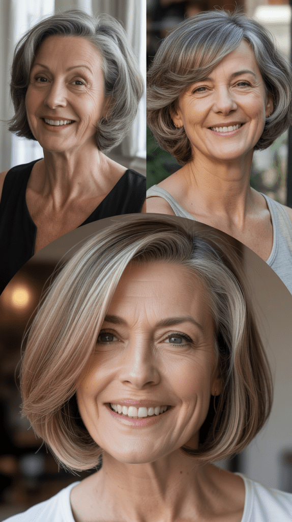 Graduated Bob with Neck-Hugging Shape
