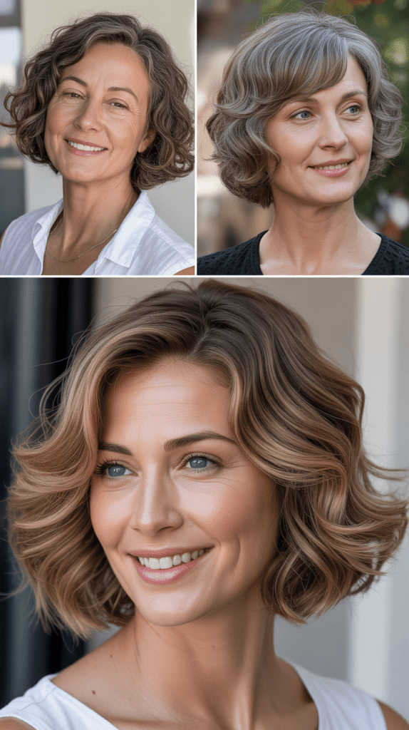 Wavy Bob with Natural Texture