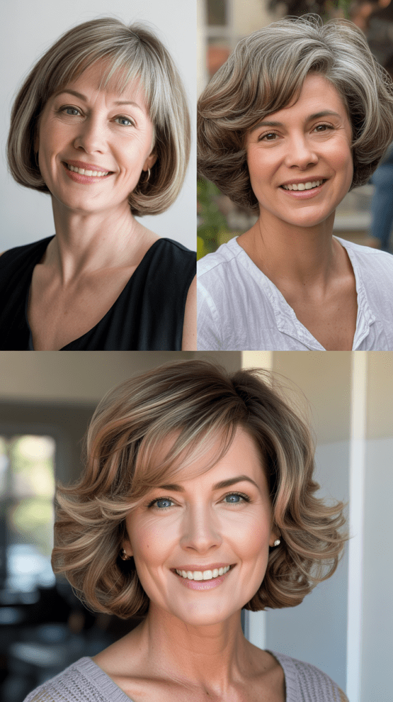 Voluminous Bob with Root Boost