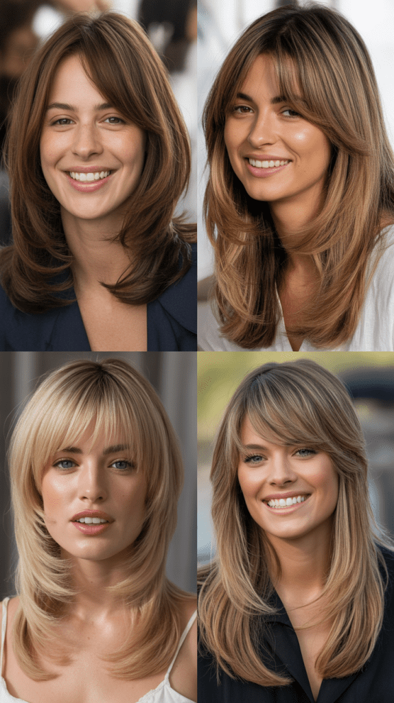 Layered Curtain Fringe