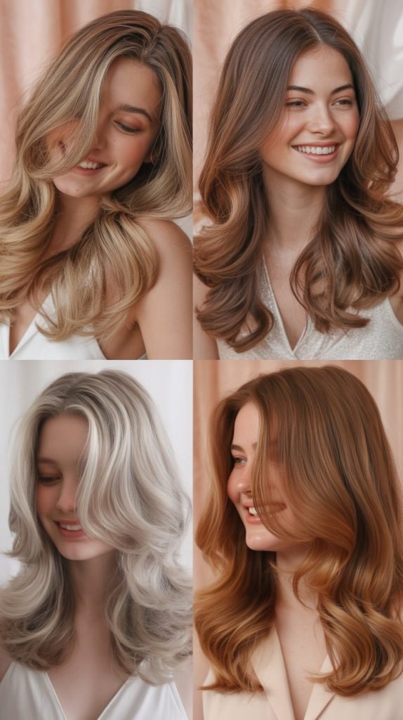 Long Layers with Peek-A-Boo Highlights