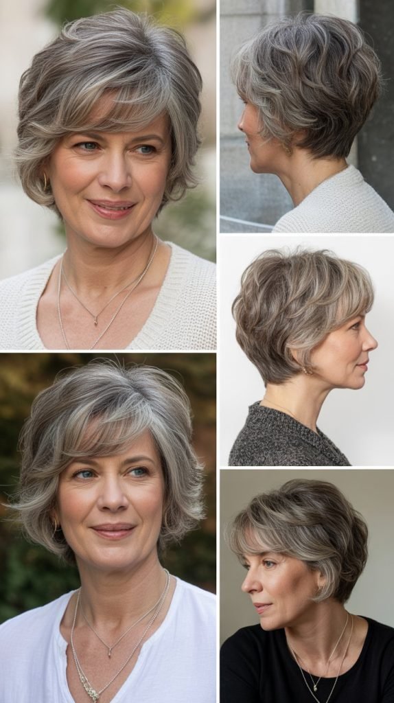 Textured Bob with Choppy Layers