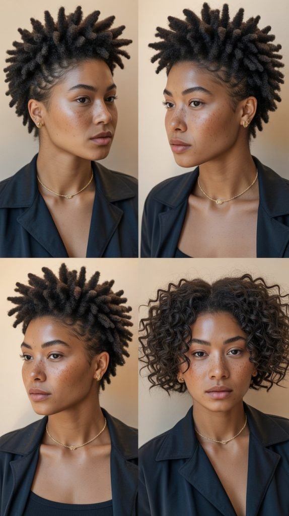 Textured Quiff with Volume