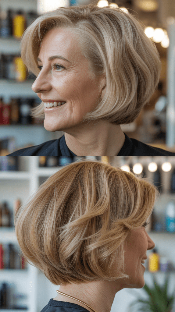 Wavy Shag with Bangs