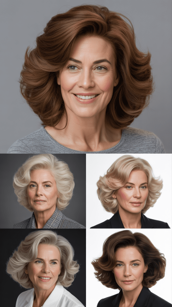 Voluminous Blow-Out Style