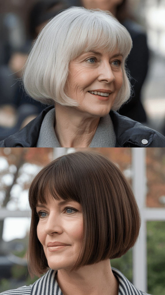 Straight Bob with Tapered Ends