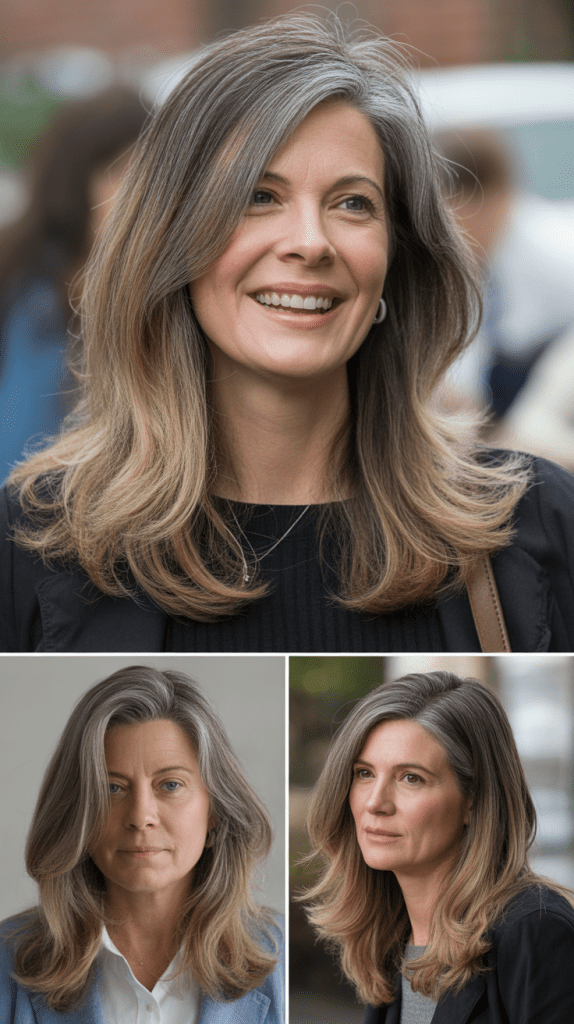 Long Layers with Subtle Ombré