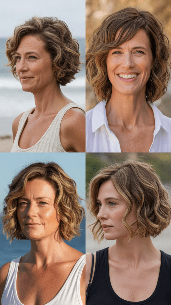 . Long Side Part with Waves